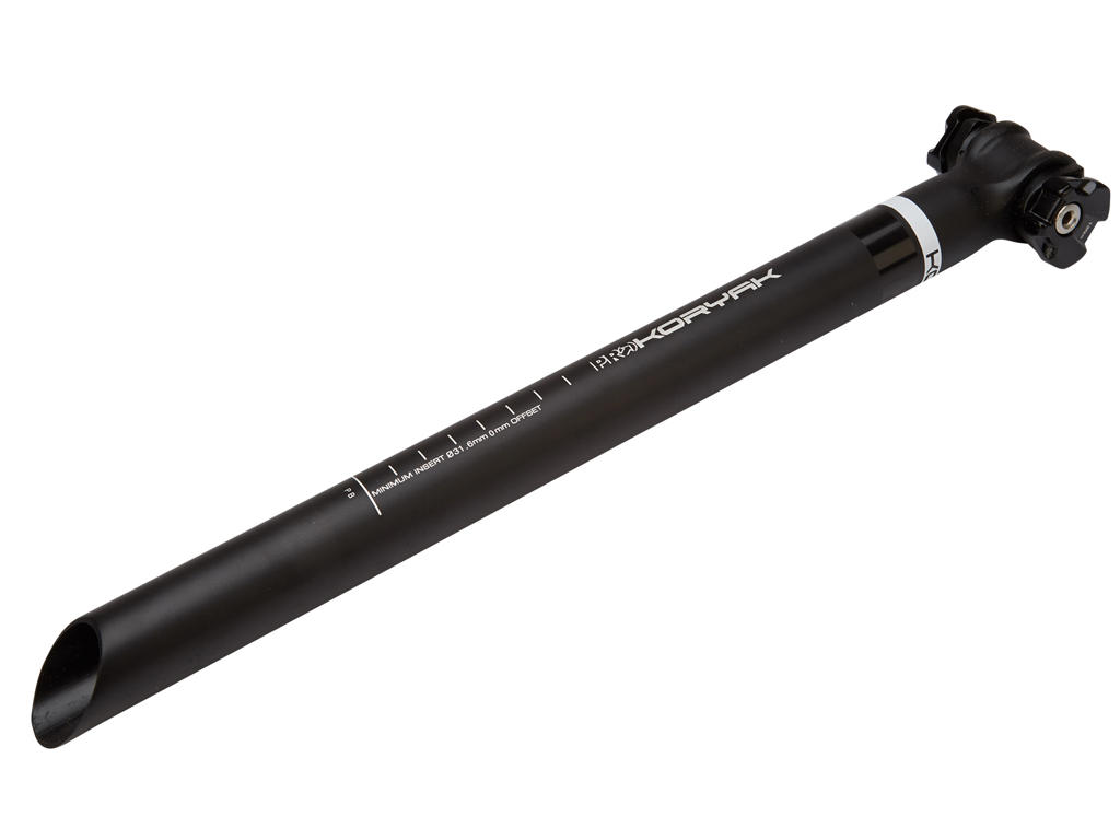 PRO Sadelpind Koryak MTB - Sort - 0mm offset