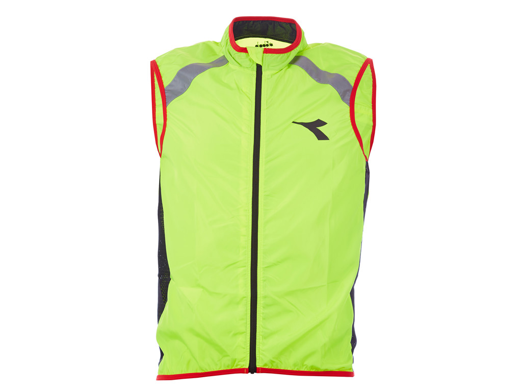 Diadora - Cykelvest Padova - Yellow fluo