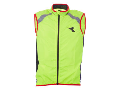 Diadora - Cykelvest Padova - Yellow fluo
