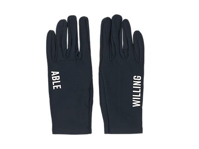 Willing Able cykelhandsker lange fingre sort