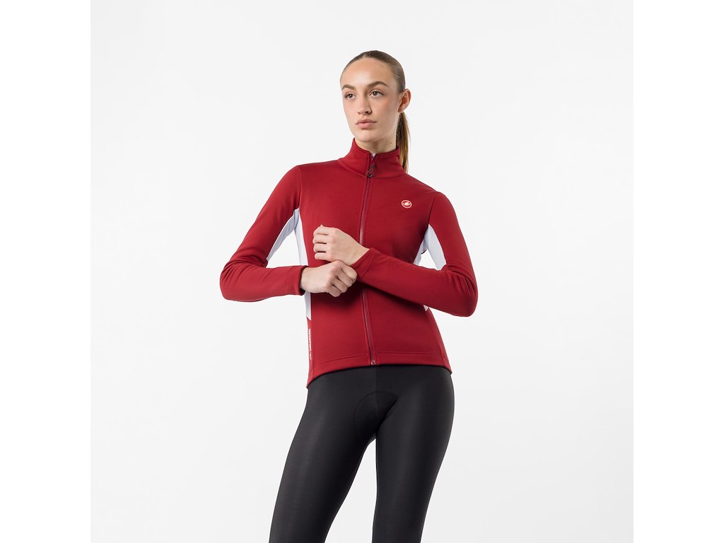 Castelli Entrata 2 Womens Jacket - Cykeljakke - Dame - Garnet/Silver Gray - Str. M Castelli Entrata 2 Womens Jacket - Cykeljakke - Dame - Garnet/Silver Gray - Str. M