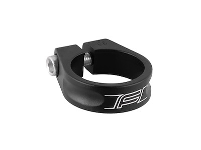 FORCE klampe til sadelrør 34,9mm i aluminium - Sort