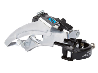 Shimano Altus - Forskifter 3 x 7 eller 3 x 8 gear til sadelrørs montering - 66-69