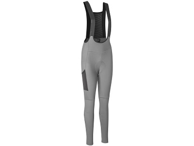 GripGrab PACR Thermal Lange cykelbukser med seler - Dame - Grå