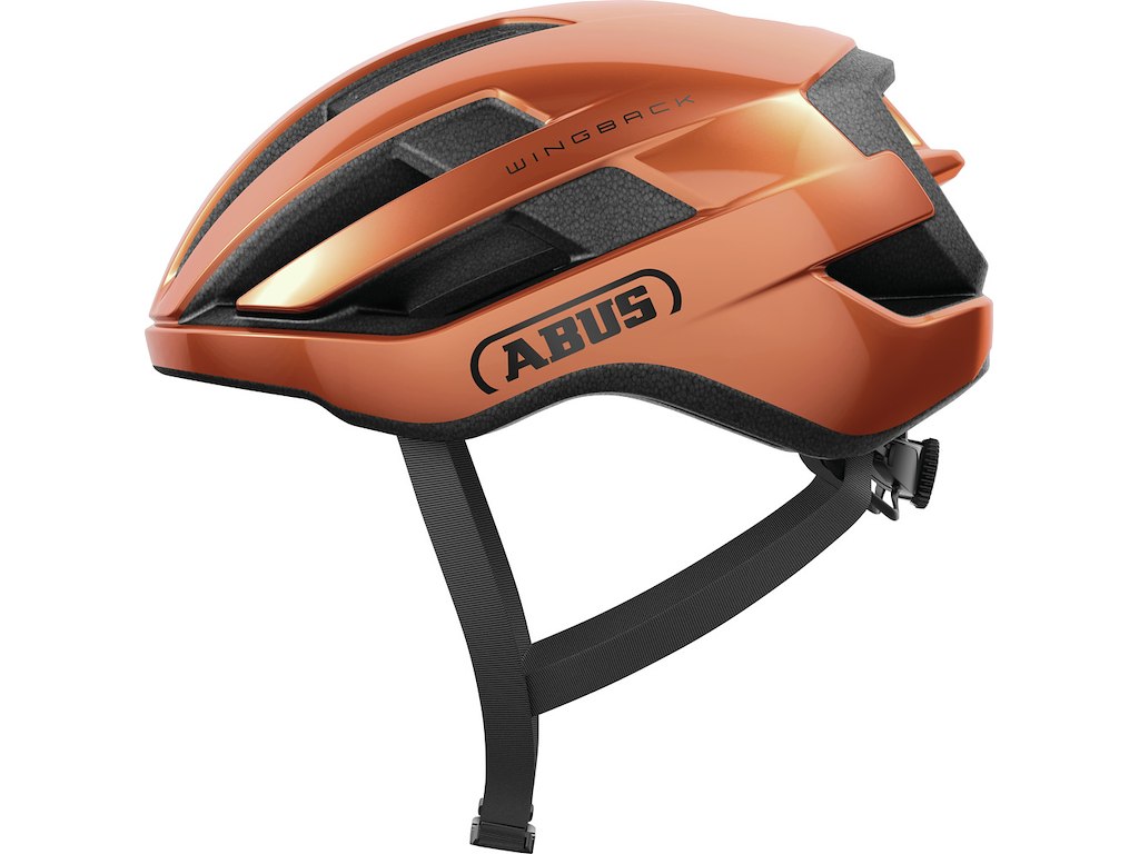 ABUS WingBack Cykelhjelm Goldfish Orange ABUS WingBack Cykelhjelm Goldfish Orange