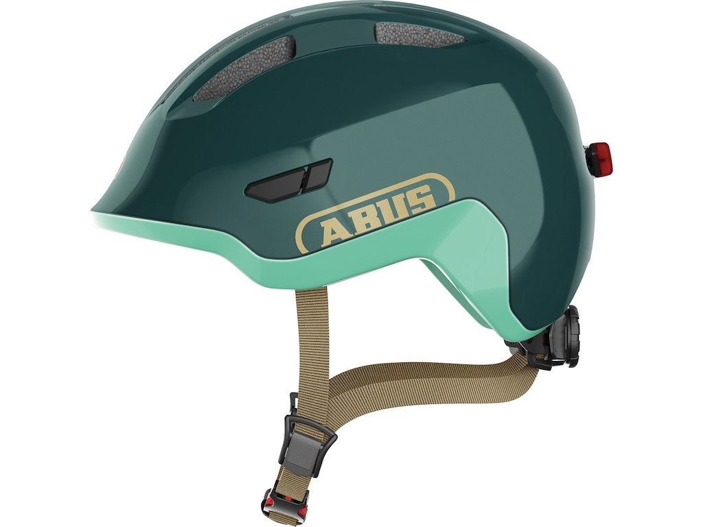 Abus Smiley 3.0 Ace LED Cykelhjelm Royal Green (Hjelmstørrelse: 45-50 cm) Abus Smiley 3.0 Ace LED Cykelhjelm Royal Green (Hjelmstørrelse: 45-50 cm)