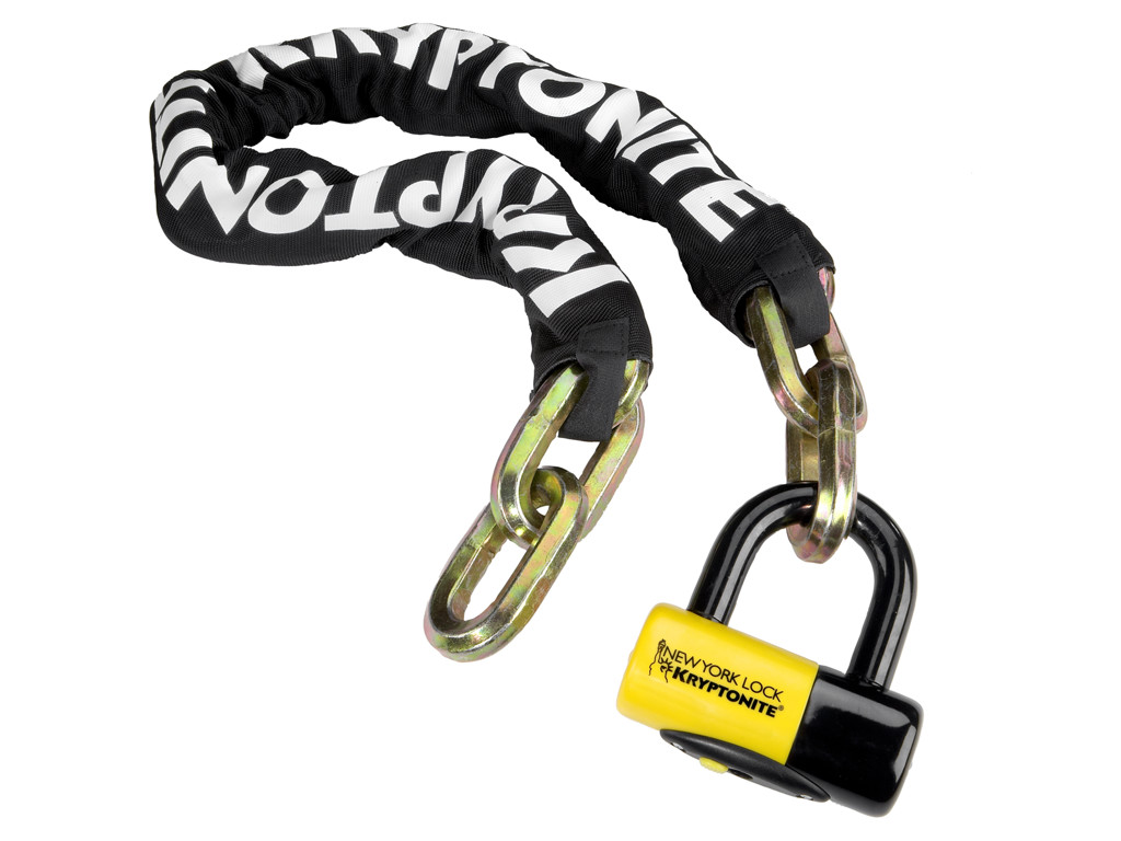 Kryptonite New York - Kædelås 14 x 100-150 cm - Sort