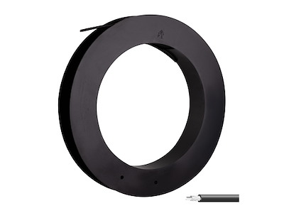 FORCE udvendig gearkabel 4 mm 50 meter rulle sort