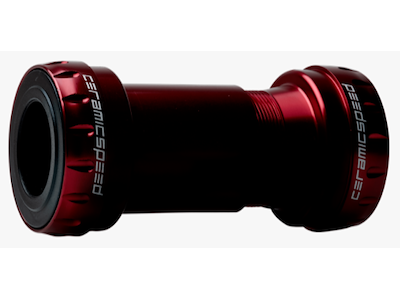 CeramicSpeed Keramiske kranklejer BB30 til 24 mm Rød