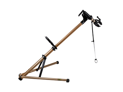 FORCE Alu 2.0 Arbejdstander med Bakke - Foldbar - Guld/Sort 