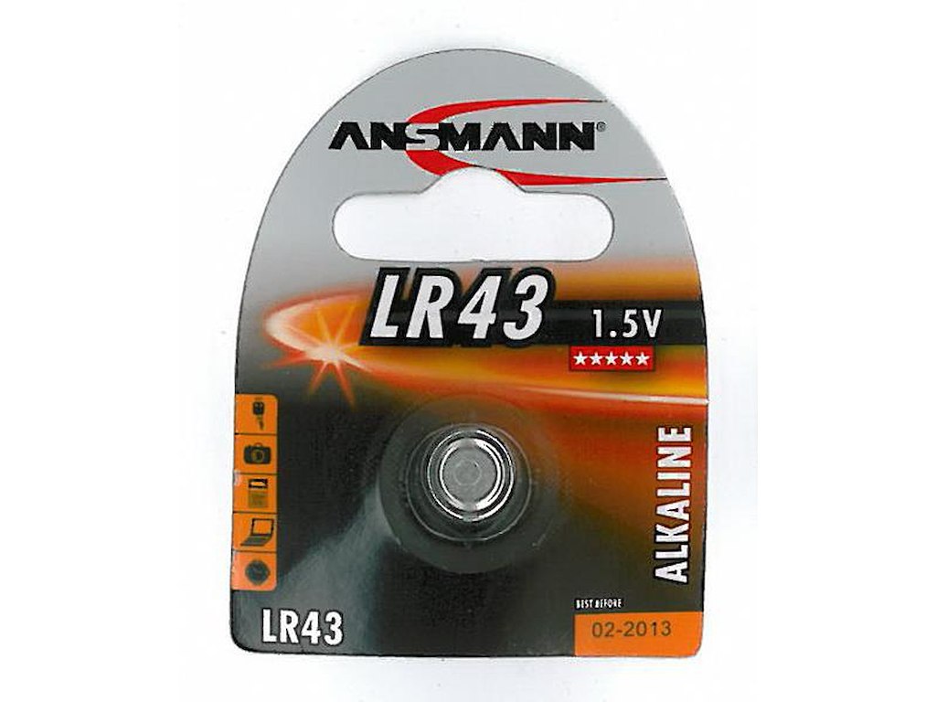 LR43 batteri 1 stk.