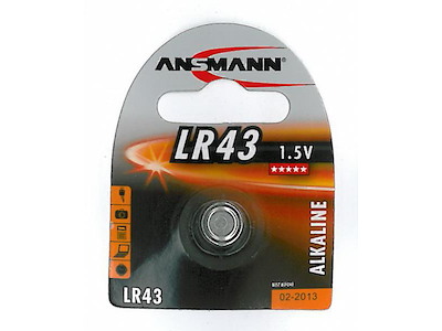 LR43 batteri 1 stk.