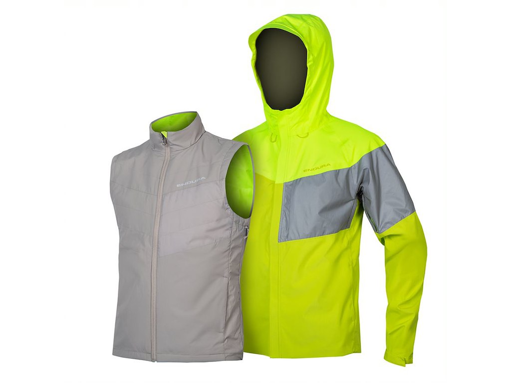 Endura Luminite 3 i 1 Jakke II Gul str M