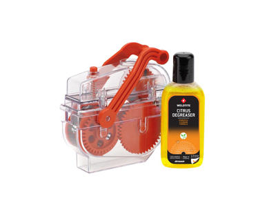 Weldtite Dirtwash - Kæderenseboks inkl. 75 ml kæderens - Citrus