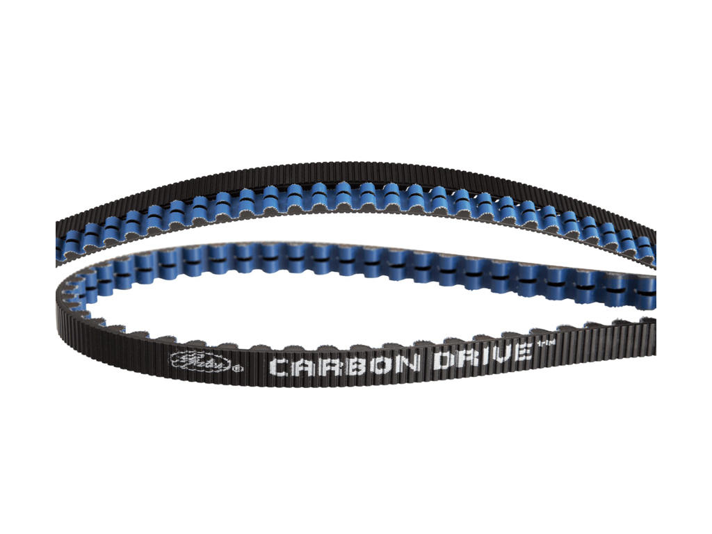 Gates Carbon Drive CDX - Rem - 1298 mm / 118 Tænder - Sort/Blå