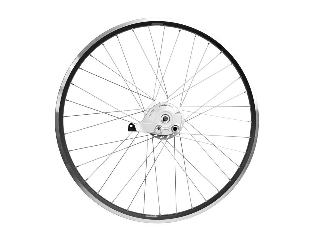 Baghjul med shimano nexus 7 gear til rullebremse sort Ryde Zac19 fælg