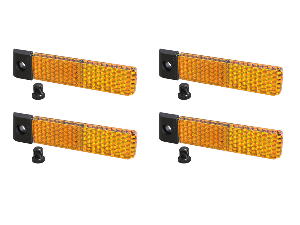 Shimano - Reflekser til pedaler model PD-EF202 - 4 stk.