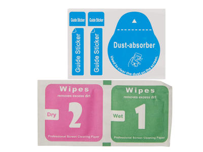 Atredo - Beskyttelsesglas til Garmin 510 - Inklusiv klud og renseserviet