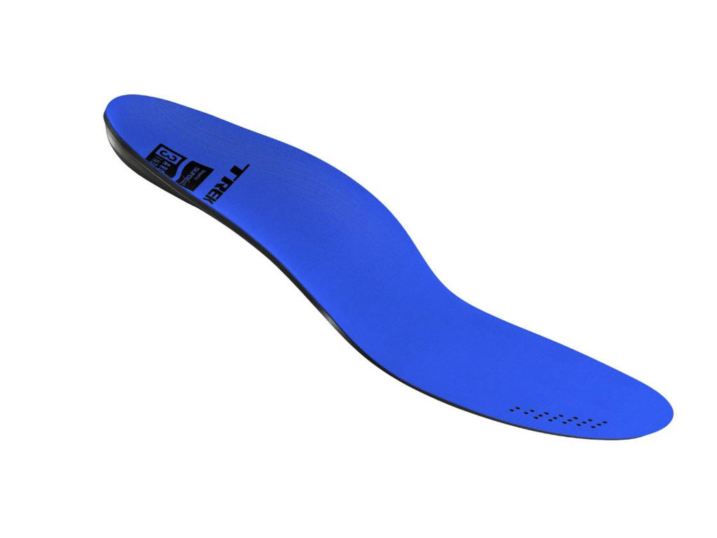 Trek BioDynamic- Sål til cykelsko med høj svang - Blå