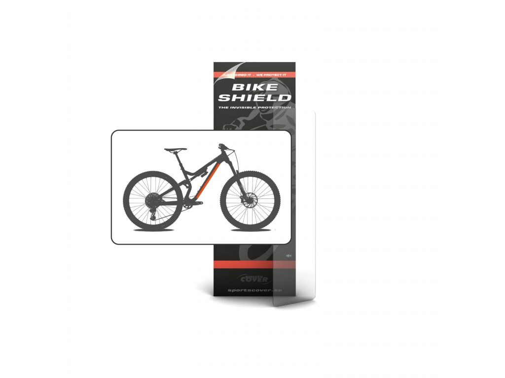 Sportscover BikeShield Skrårørsbeskyttelse Medium Blank
