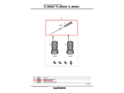 Shimano TL-BR001 - Sprøjte til hydraulisk olie Shimano