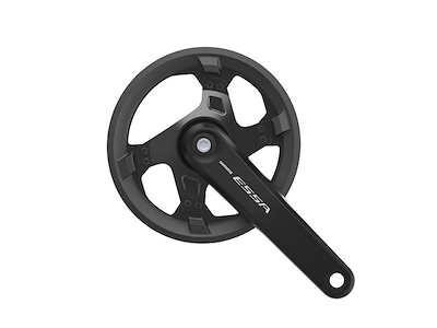 Shimano Essa Kranksæt - 7/8 speed - FC-U2000-1 - Med kædeskærm