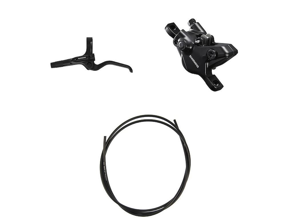 Shimano - Bremsesæt til skivebremser - BL-UR405 og BR-MT410 - Front/Venstre