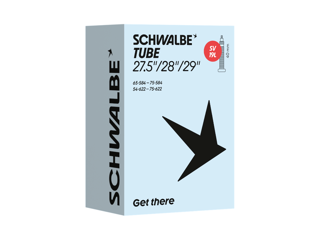 Schwalbe slange 27,5/29" (54/75-584/622) med 40mm lang racerventil SV19L