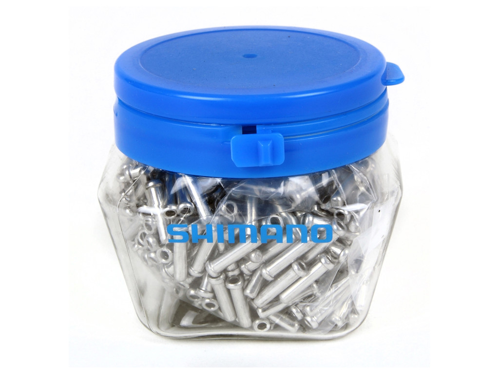 Shimano endestop - Anvendes til bremsewire 1,6mm - 500 stk. 