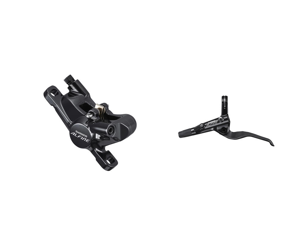 Shimano Alfine - Bremsesæt BR-S700 Sort Hydraulisk komplet til front