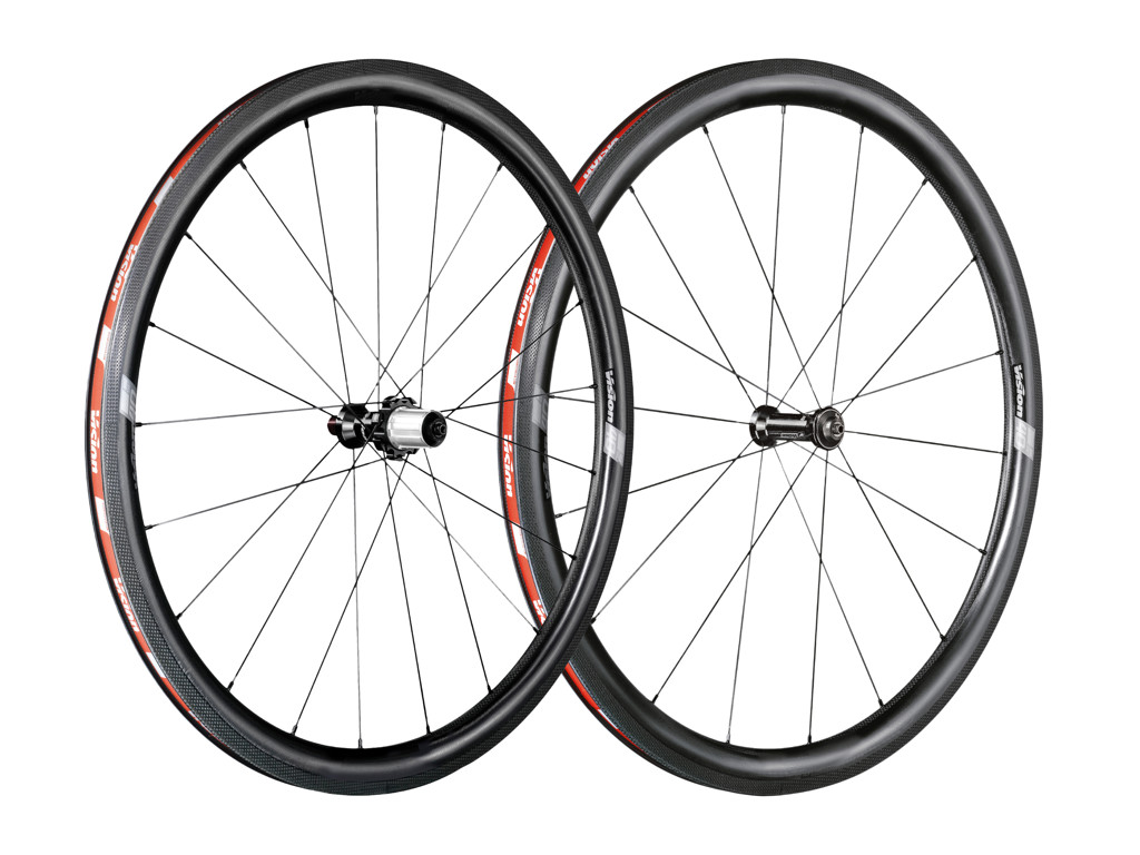 Vision SC40  - Hjulsæt - 700c - Clincher - Sram XDR 11 gear - Sort