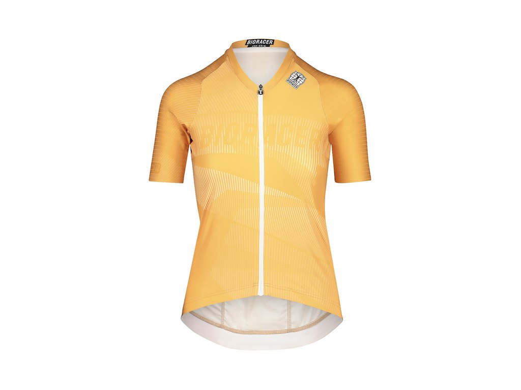 Bioracer Icon Jersey Korte ærmer Dame Gul/Orange Str. L