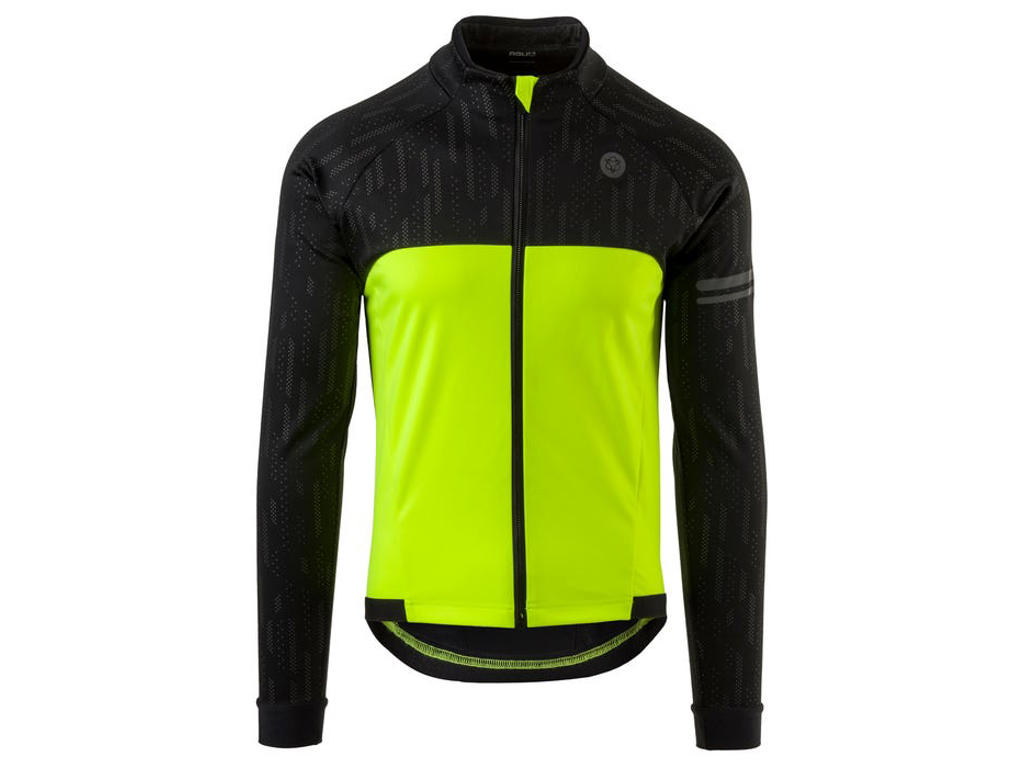 AGU Cykeljakke - Winter - Essential - HI-VIS - Sort/Gul