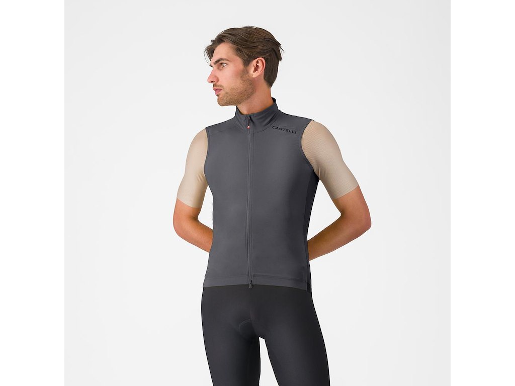 Castelli Espresso 2 Vest - Cykelvest - Herre - Smoky Gray - XL