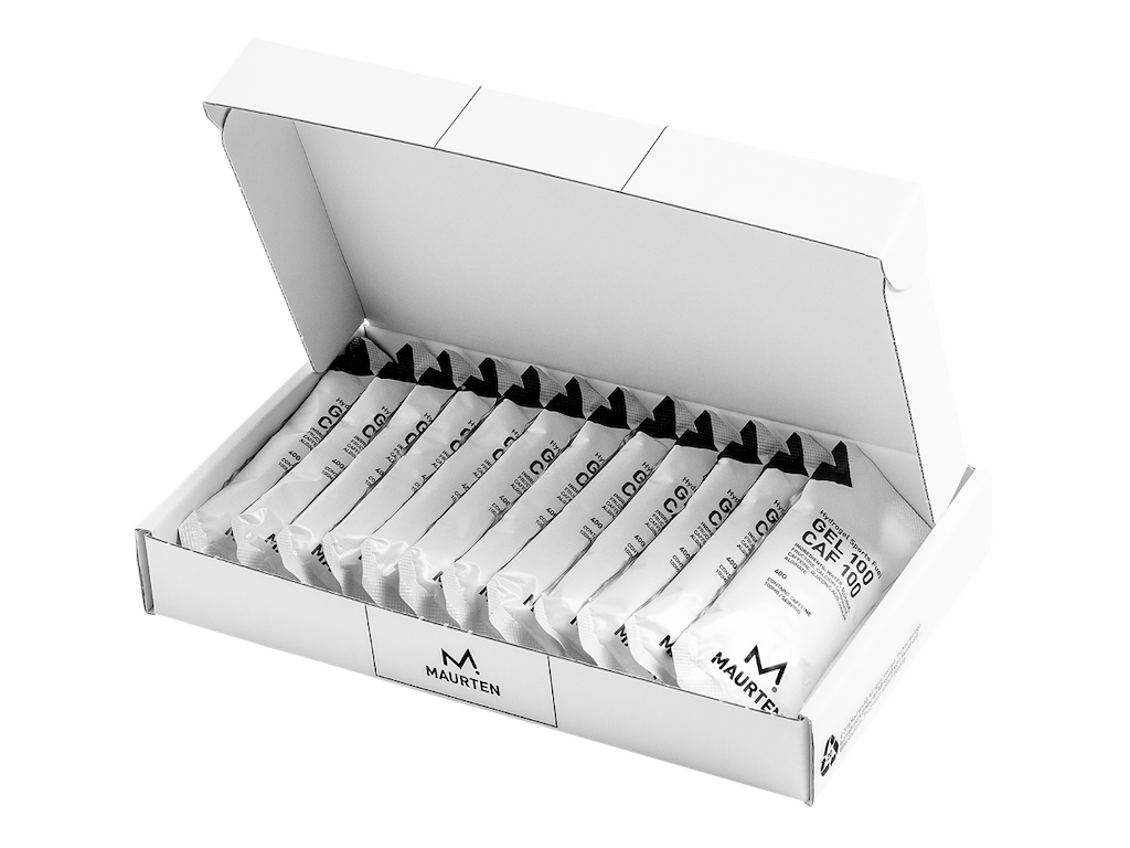 Maurten - Gel 100 - Hydrogel Sports Fuel - Koffein - Neutral Smag - 48 stk af 40g