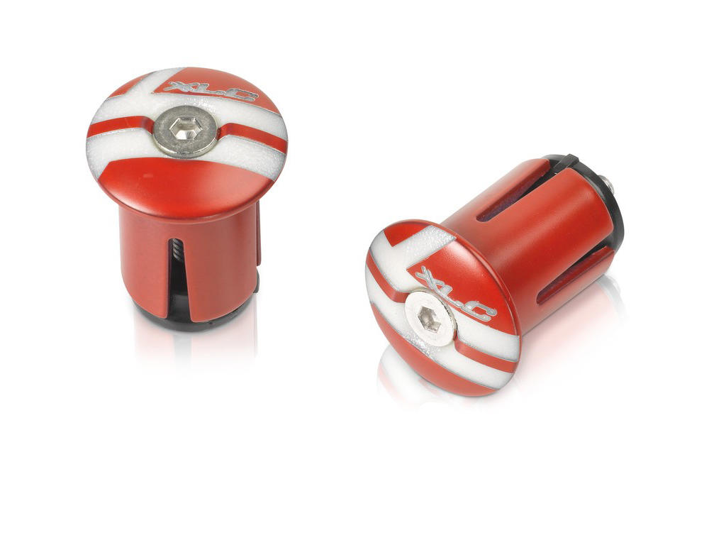 XLC - Styrpropper - 2 stk - ø 18,2 mm - Rød