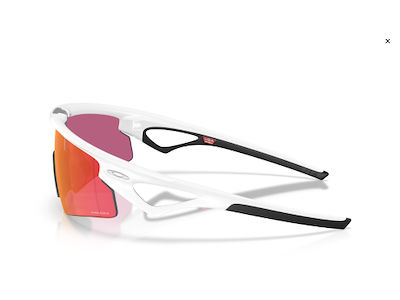 Oakley Sphaera Strike - Cykelbriller - Matte White/Prizm Field