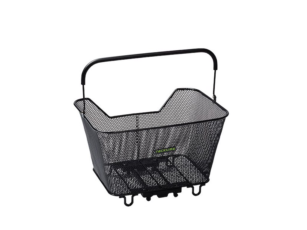 Racktime Cykelkurv til bag - Klickfix Snapit - Sort