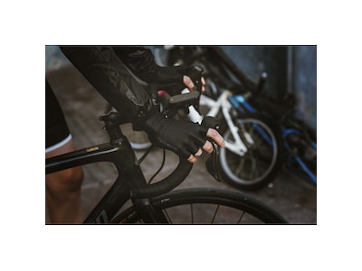 Force Raven Cykelhandsker, Sort 2XL