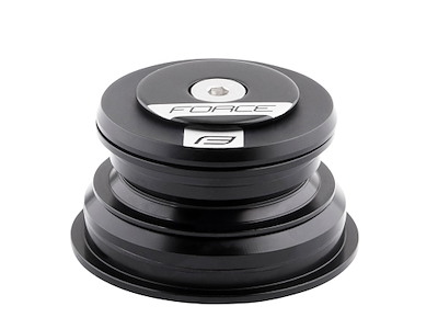 FORCE styrfittings tapered semi-integreret 56 mm - sort