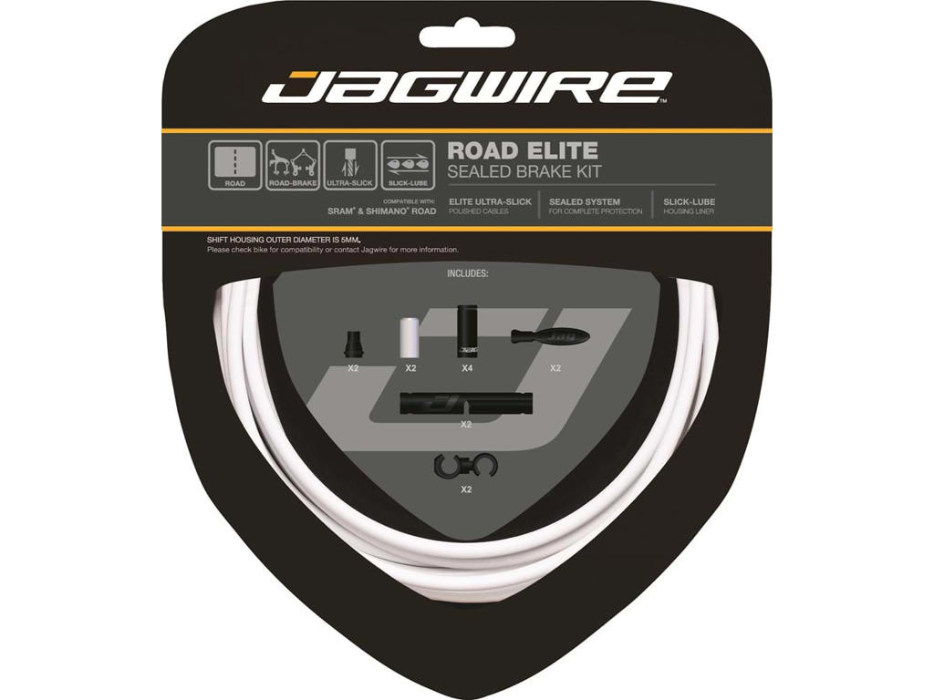 Jagwire Road Elite Sealed - Bremsekabelsæt med STS-EL 
