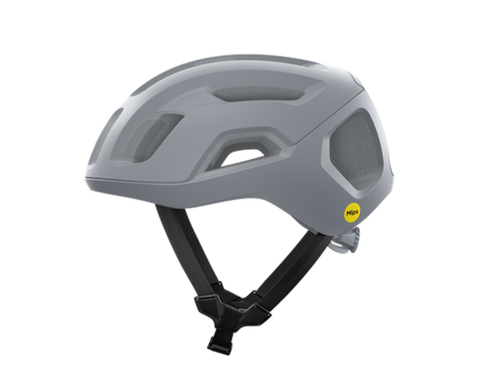 POC Ventral Air MIPS Cykelhjelm - Mat Granit Grå - Str. 54-59 cm