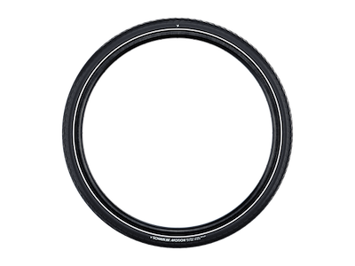 Schwalbe Motion Big Apple Race Guard Tråddæk 16x2,15 (55-305) E-25 Sort Refleks