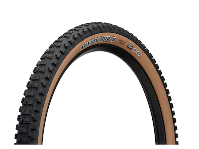 Maxxis Minion DHR II foldedæk 29 x 2.40 WT EXO TR Tan Wall