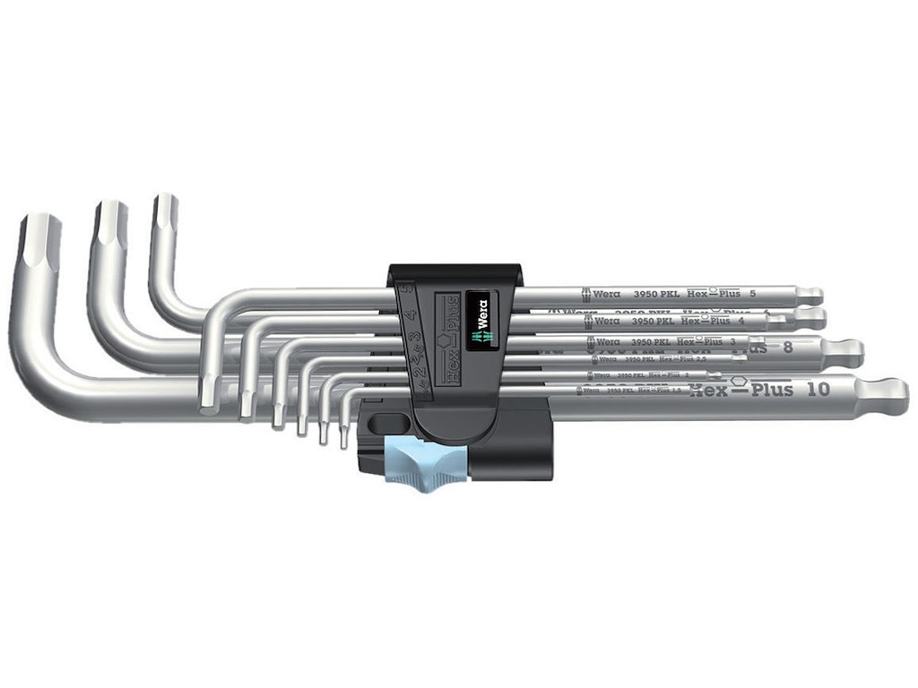Wera 3950/9 Stainless Unbrakonøgle Sæt