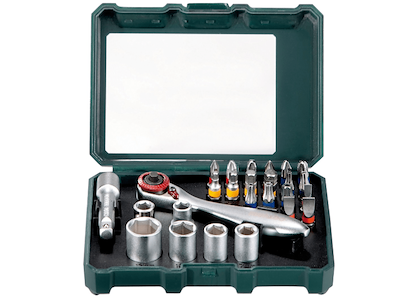 METABO Bit/Topnøglesæt m. 26 dele