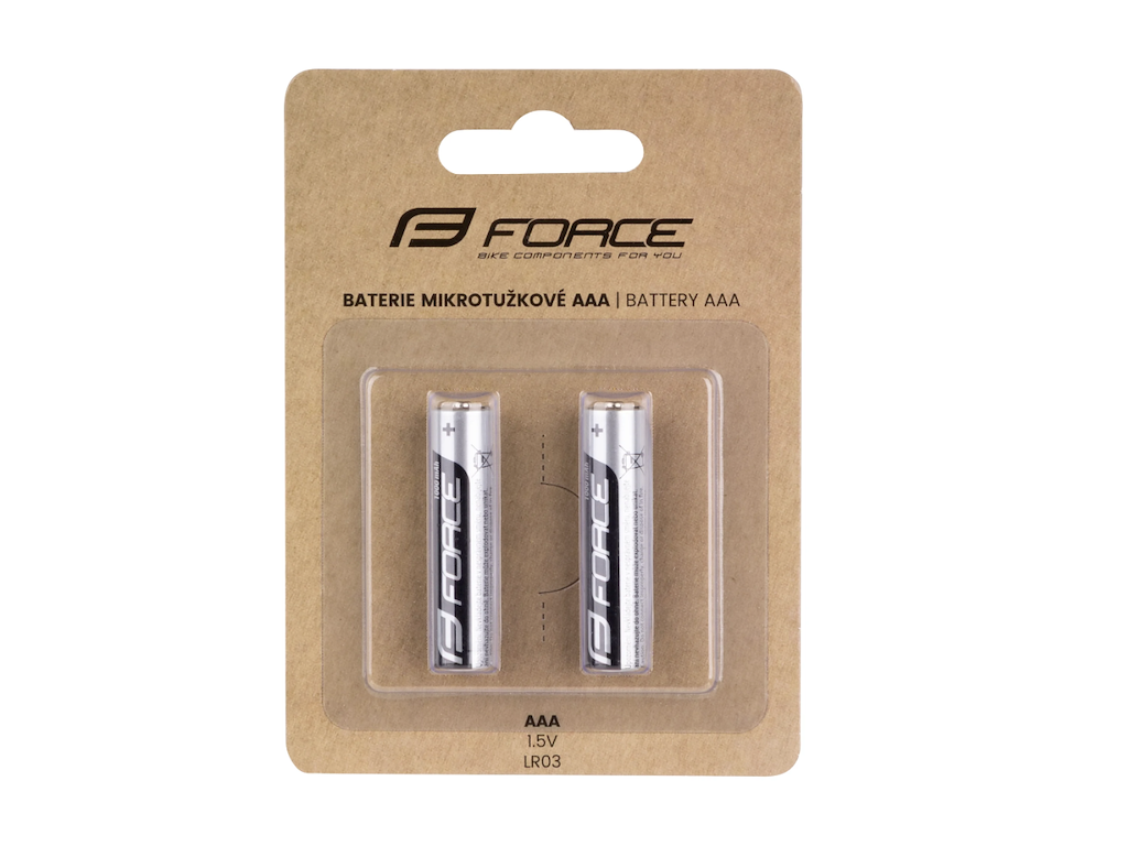 FORCE AAA Batterier - 2 Stk