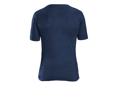 GripGrab Merino Base Layer Kortærmet Navy Størrelse XS