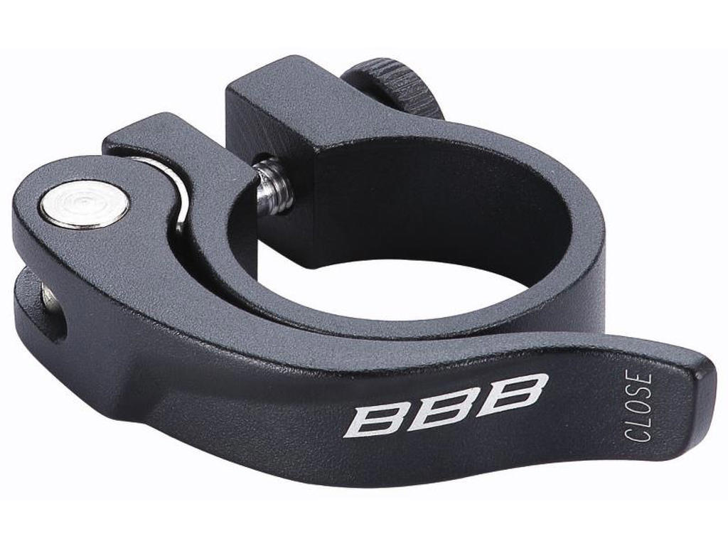 BBB Smoothlever - Sadelrørs klampe QR ø31,8mm - Sort