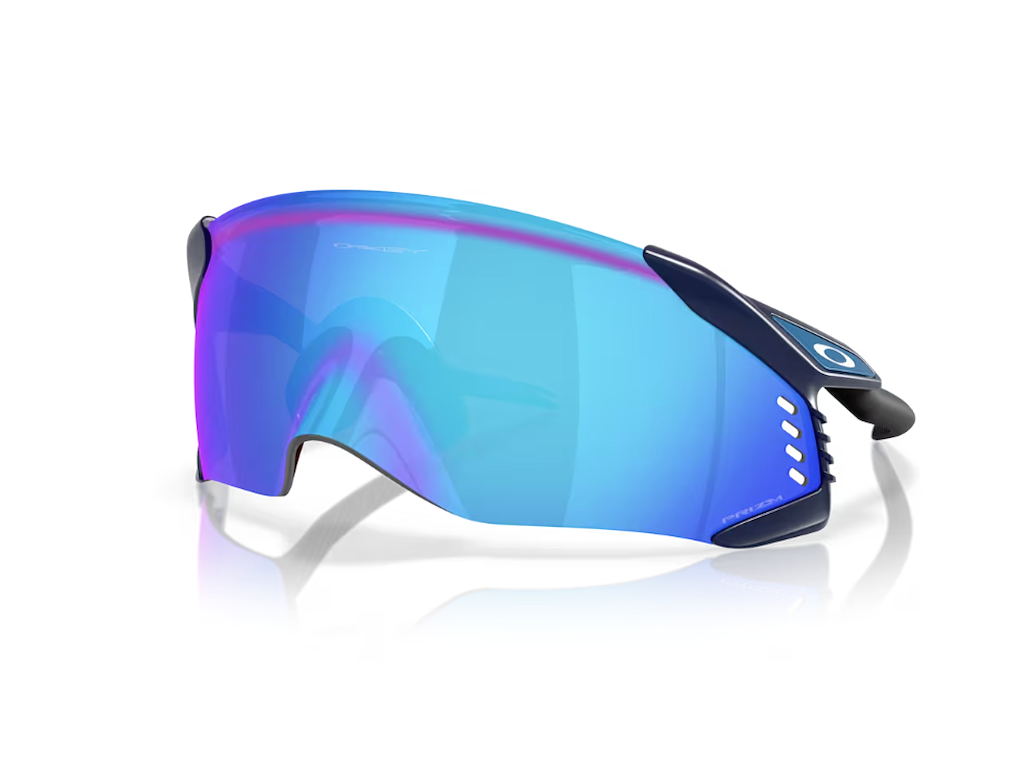 Oakley Velo Kato - Cykelbriller - Herre - Matte Navy / PRIZM Sapphire